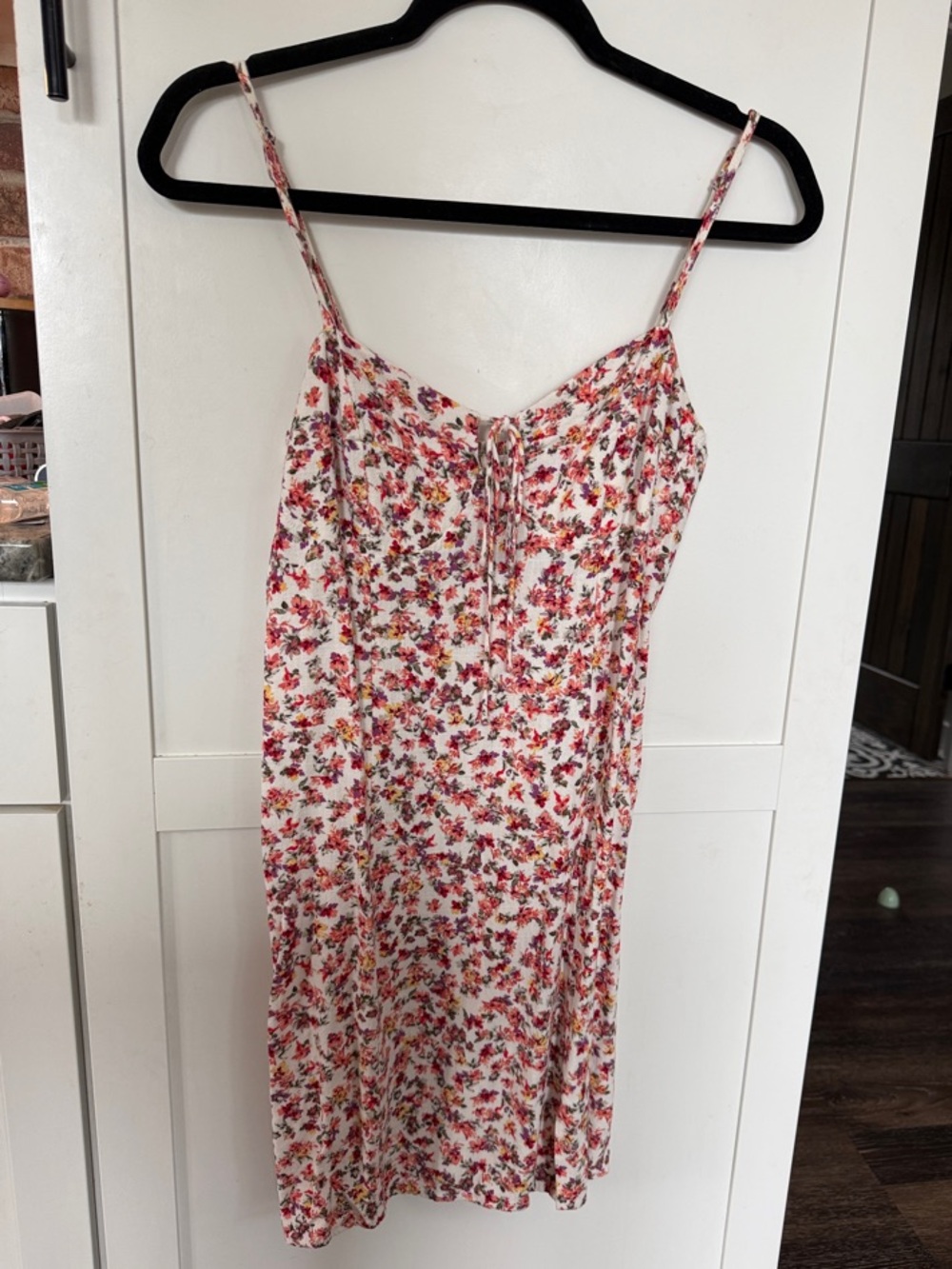 Aeropostale Size S Floral Spaghetti Strap Sundress
